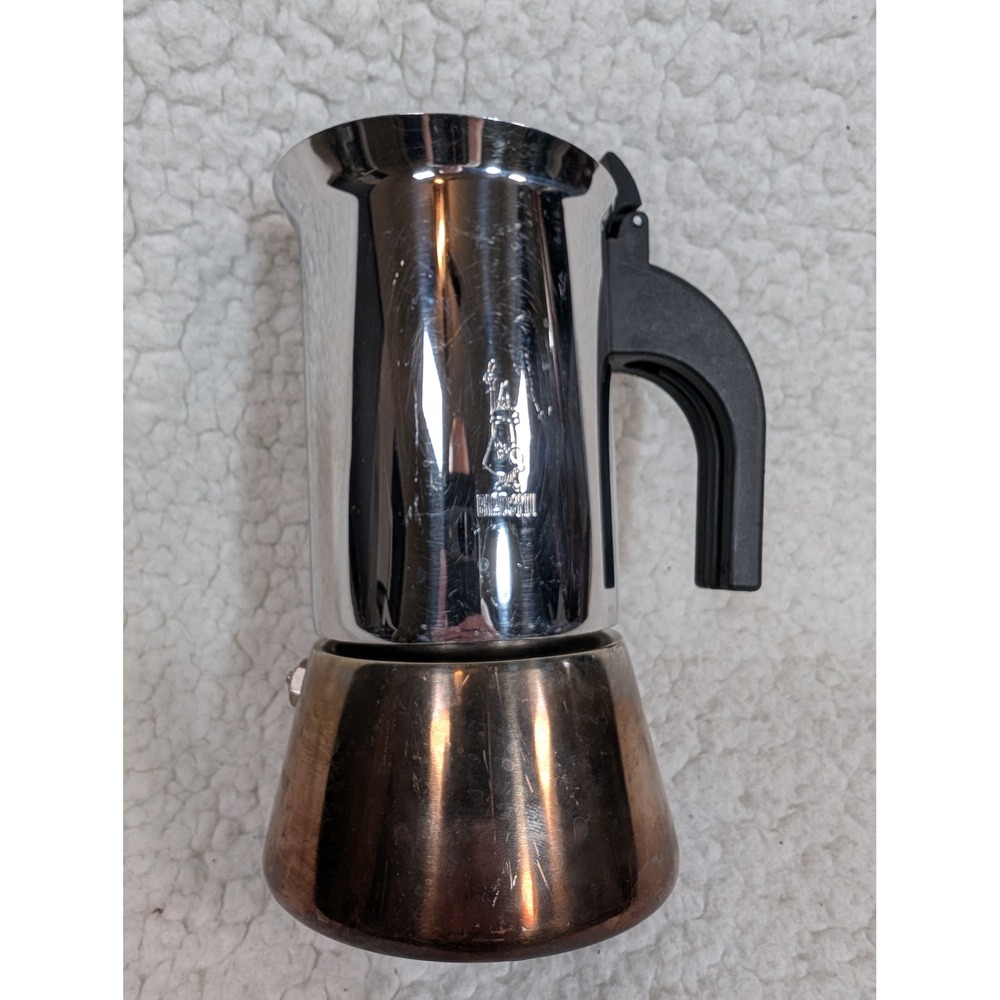 Bialetti Venus Stainless Steel Stovetop Espresso Maker Induction Moka Pot 6 Cup